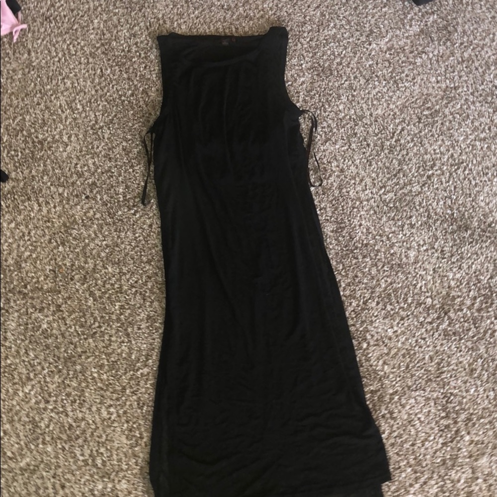 Crop top with flowy material